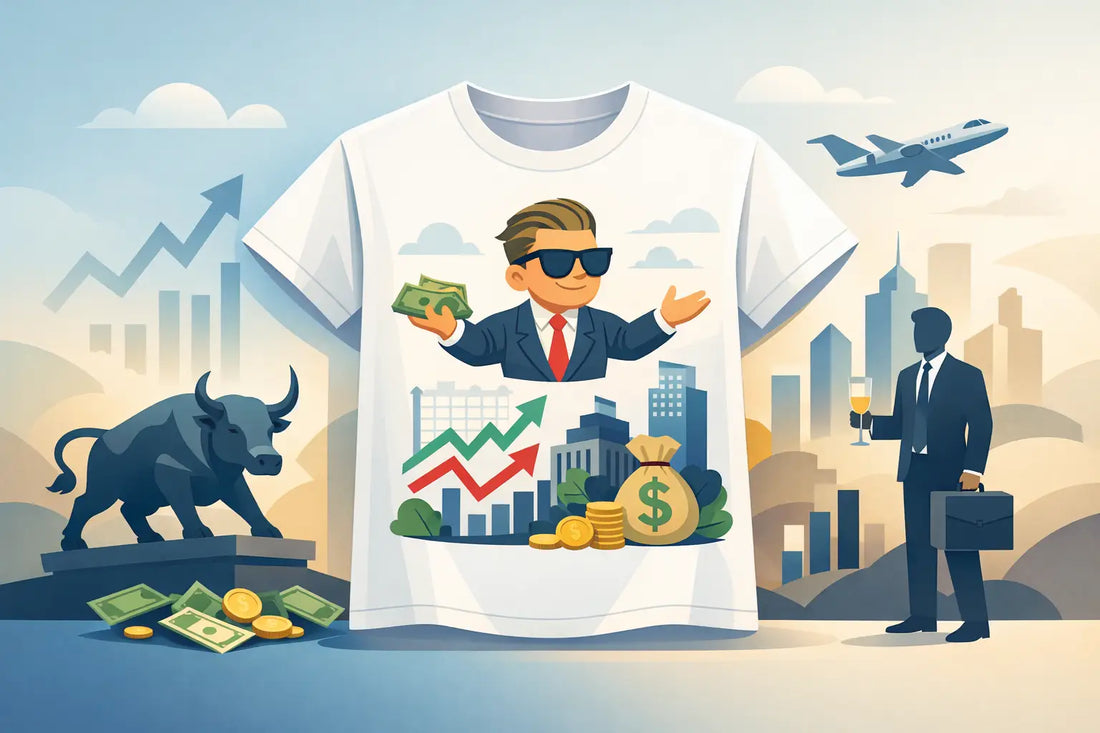 Wall Street Satire T Shirt That Actually Lands