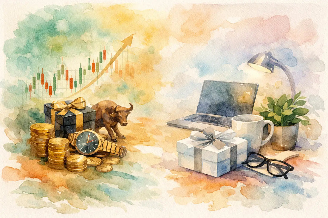 Trader Gifts vs Office Gifts: What Actually Lands?