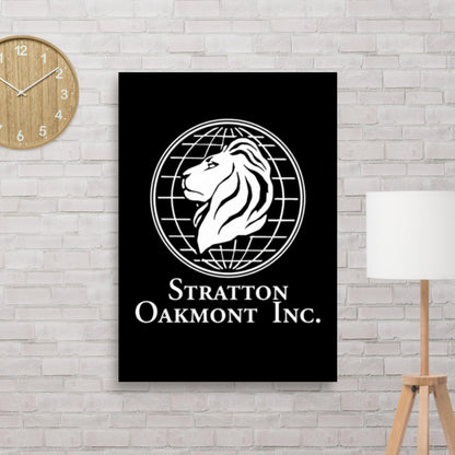 "Stratton Oakmont Inc." Wolf of Wall Street matte poster