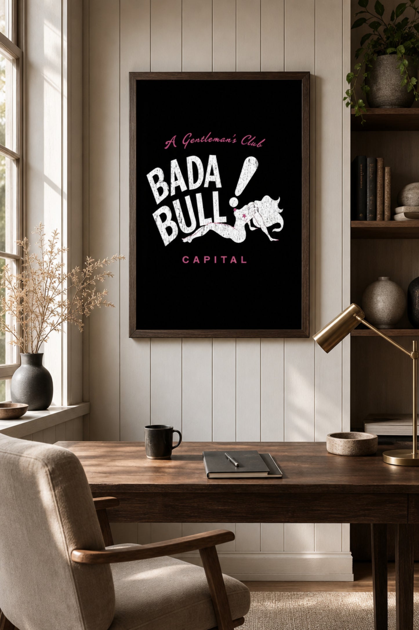 Bada Bull Capital Sopranos-inspired matte poster