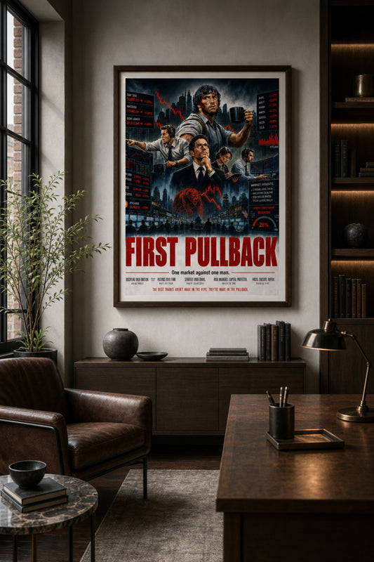 "First Pullback" Rambo First Blood-inspired matte poster