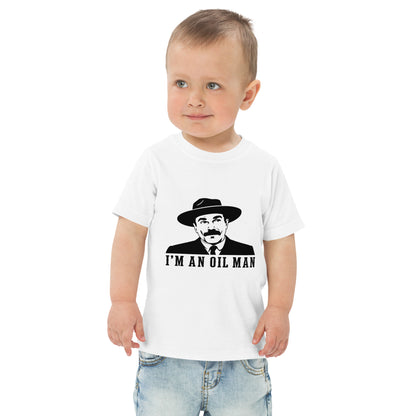 Toddler t-shirt with the words I'm an Oil Man