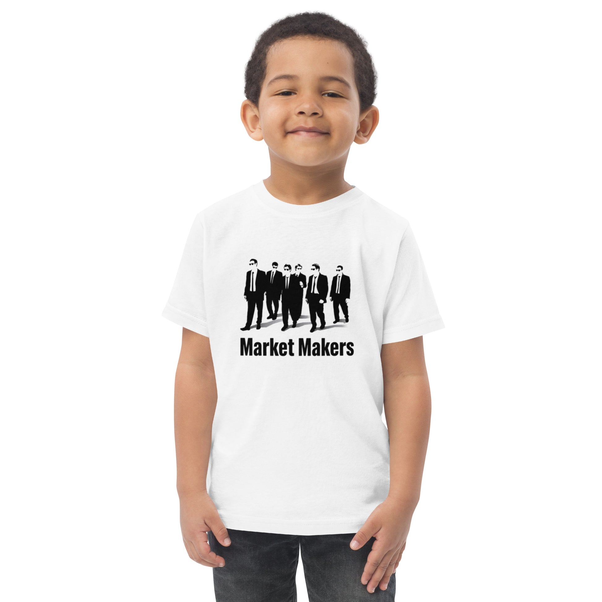Toddler t-shirt with a Market Makers design