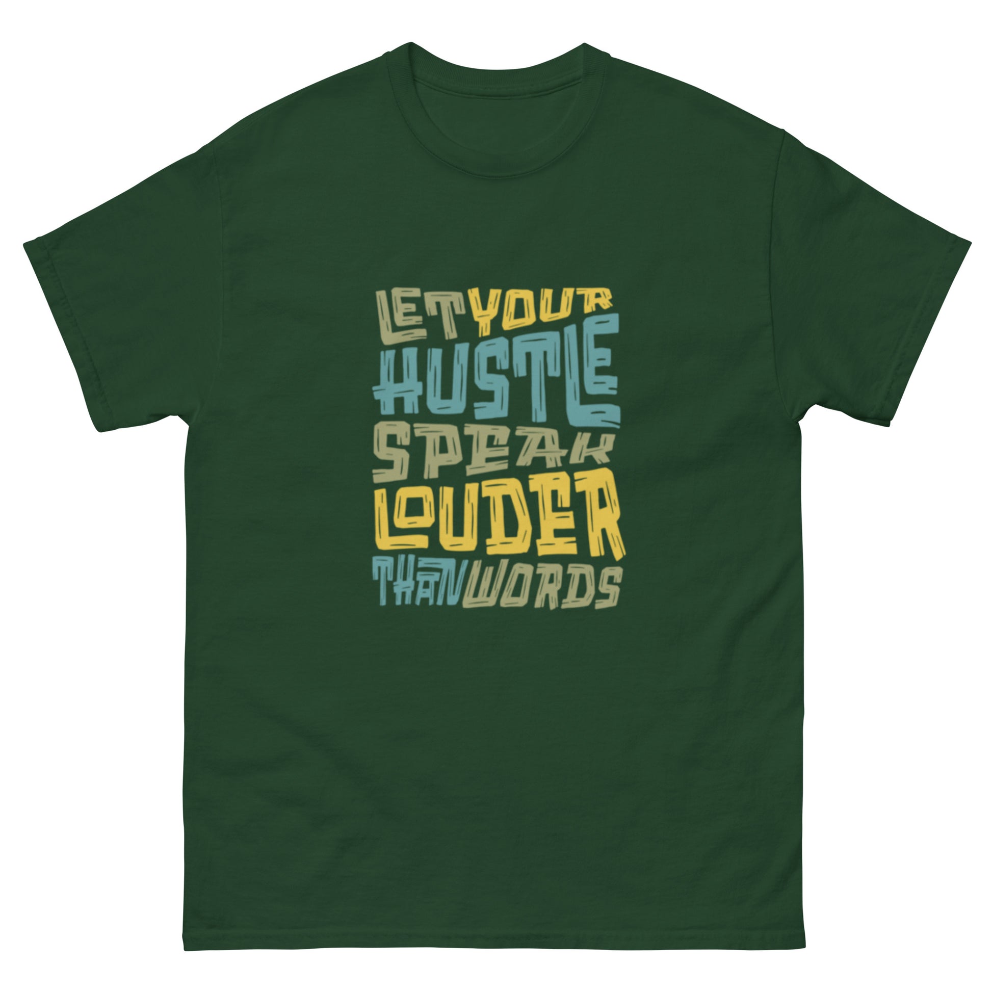 "Hustle" investor-mindset unisex t-shirt