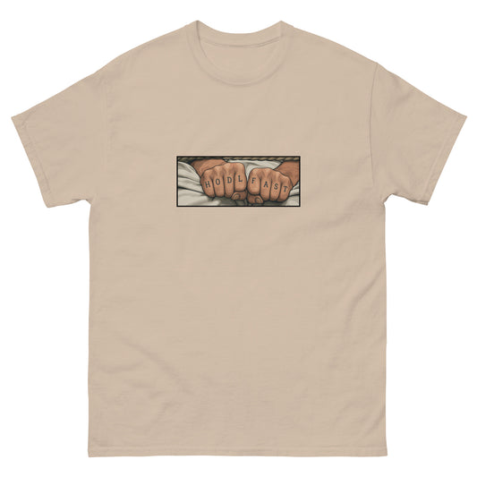 "HODL Fast" crypto diamond-hands unisex t-shirt