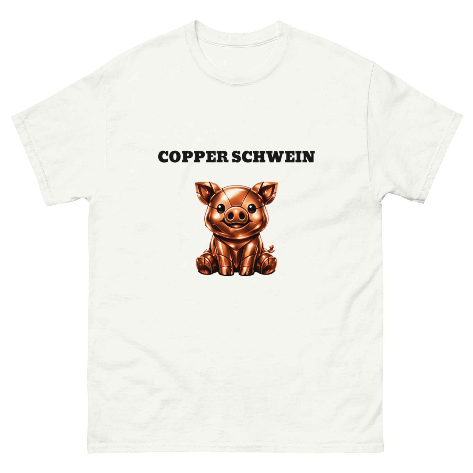  Lucky Schwein Piggy Copper unisex t-shirt