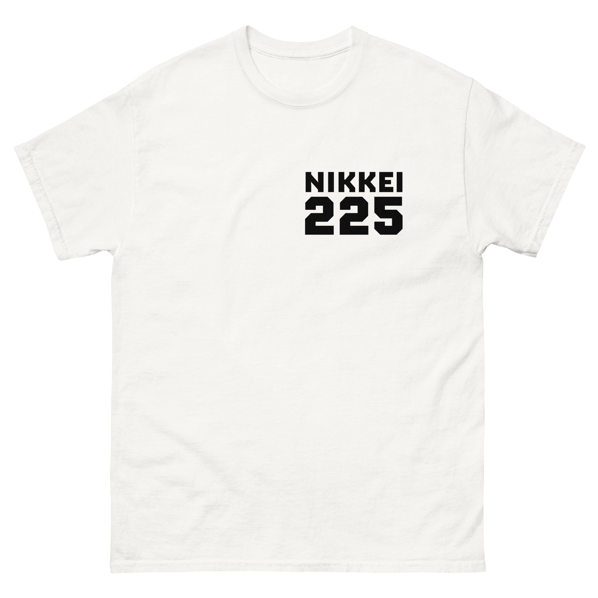 Minimalist Nikkei 225 index unisex t-shirt