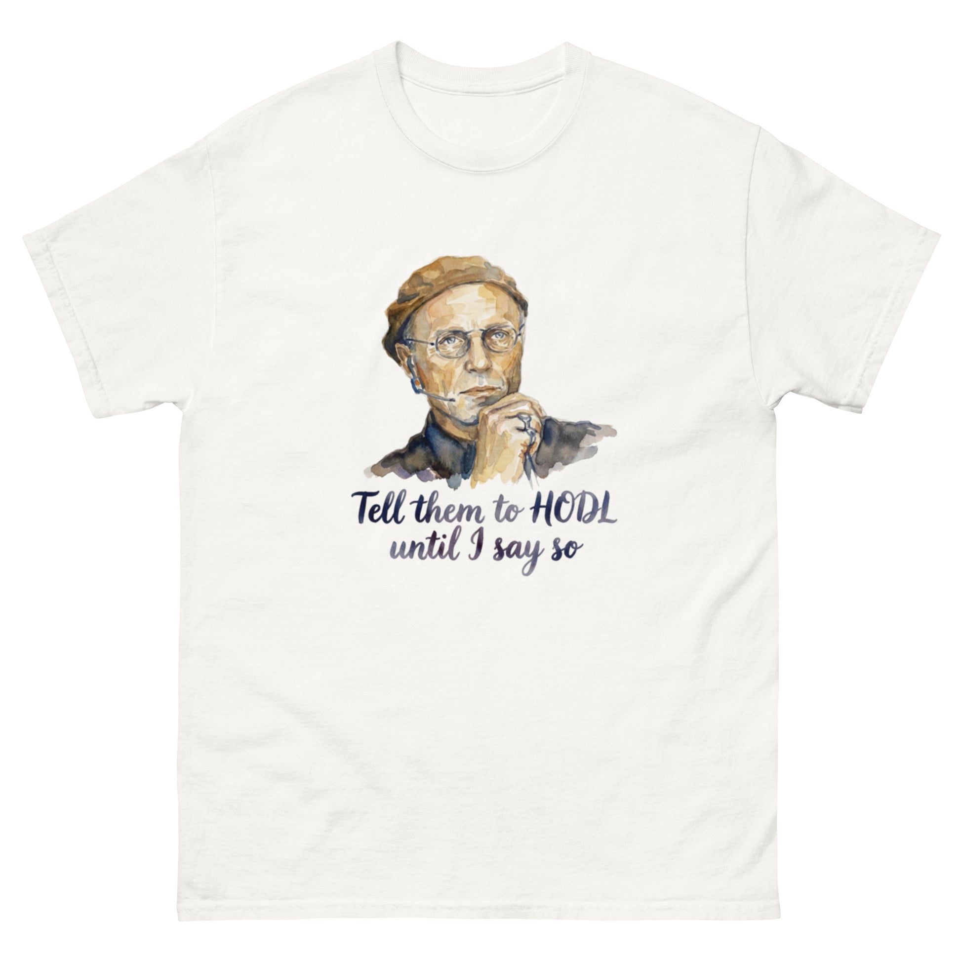 HODL" Truman Show-inspired unisex t-shirt