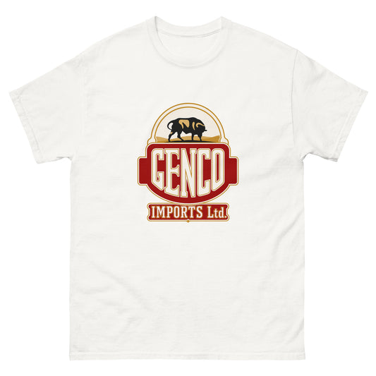 "The Godfathers Genco Imports" front company design on a unisex tee