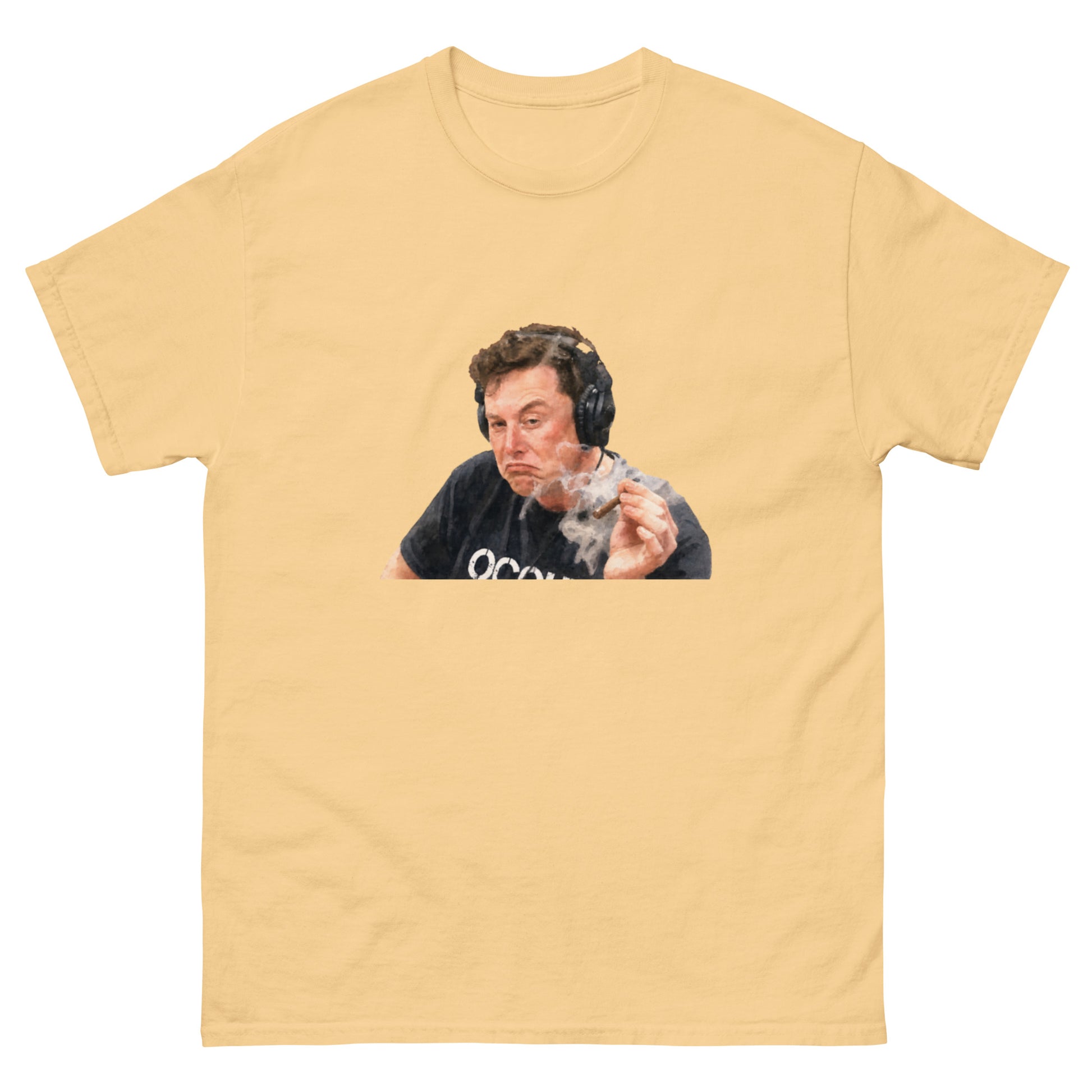 Elon Musk hanging out on Joe Rogan podcast unisex t-shirt