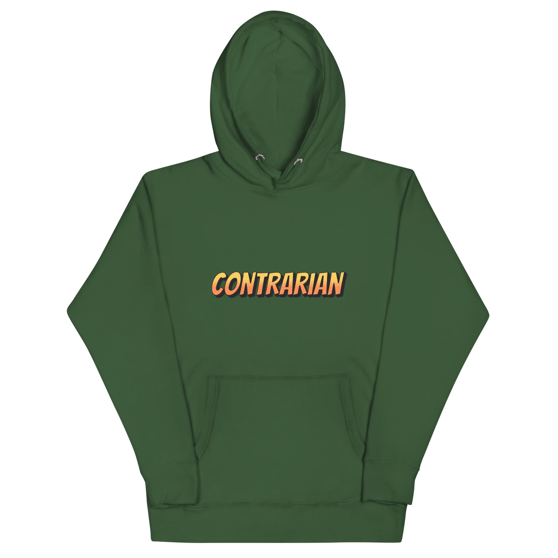 "Contrarian" investor unisex hoodie