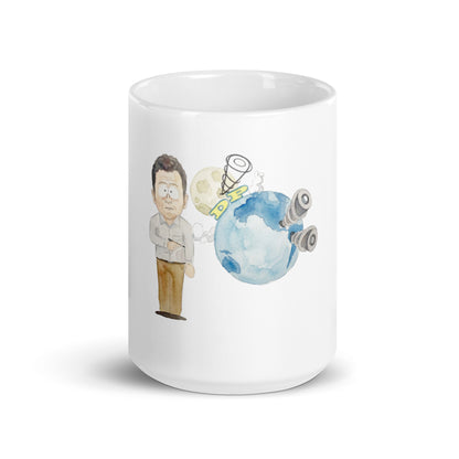Drill baby drill" South Park-inspired ceramic mug