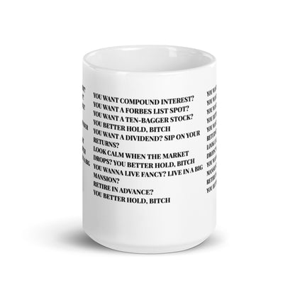 "You better work" hustle-humor ceramic mug