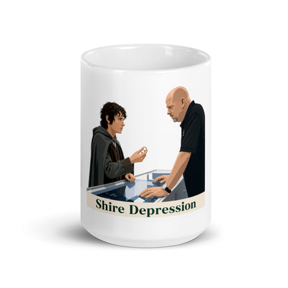 "Shire Depression" Lord of the Rings market-humor ceramic mug